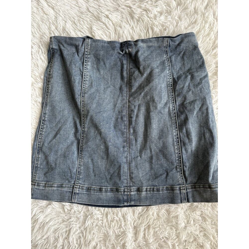 Wonderly Women’s Sz. L Denim Skirt. Grt. Qual, Comfortable